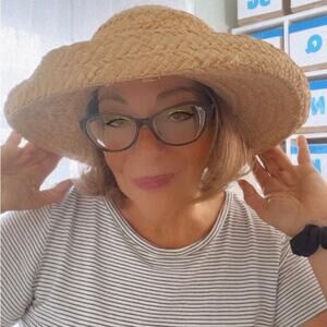 The Scala Collection Straw Boho Brim Sun Hat